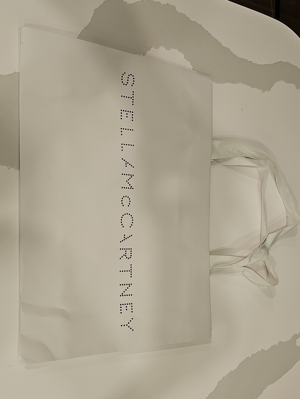Stella McCartney White Shopper Bag